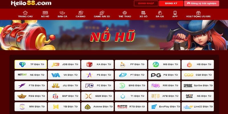 Giao diện game nổ hũ Hell88 chân thật - Dễ thao tác